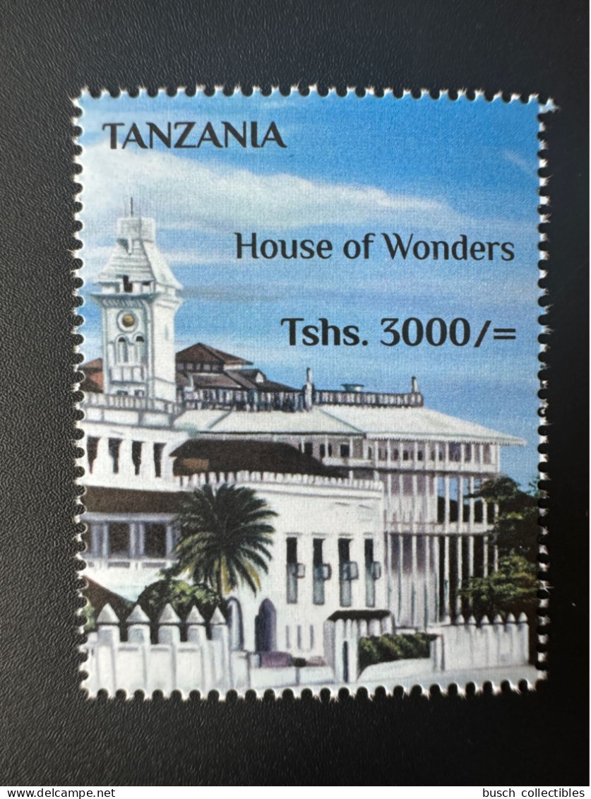 Tanzania 2022 Joint Issue Stamp Omani Architecture In Tanzania House Of Wonders Oman - Tanzania (1964-...)