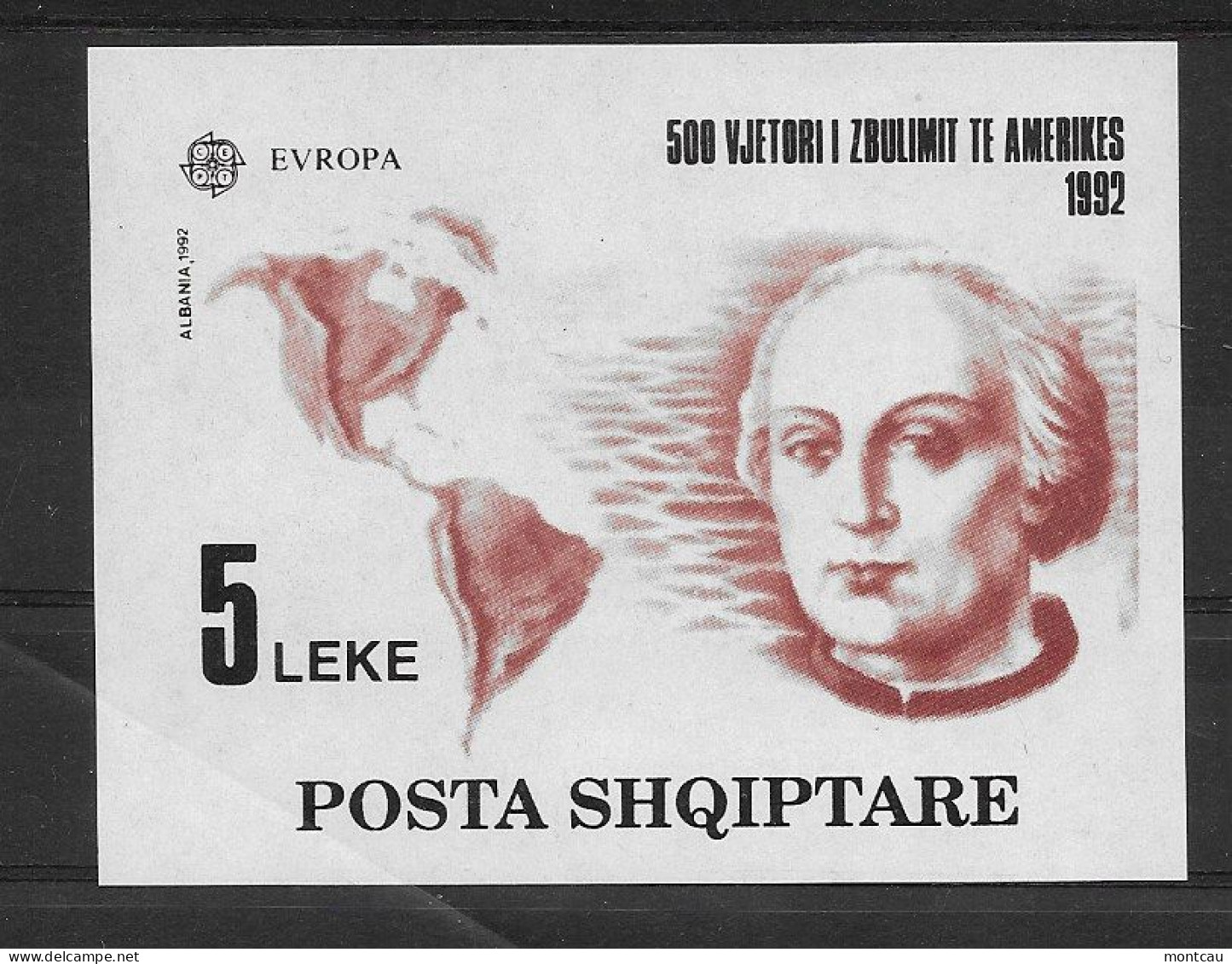 Albania 1992.  Europa Mi B97  (**) - 1992