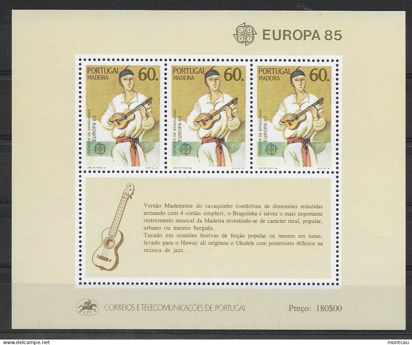 Madeira 1985.  Europa Mi 97  (**) - 1985