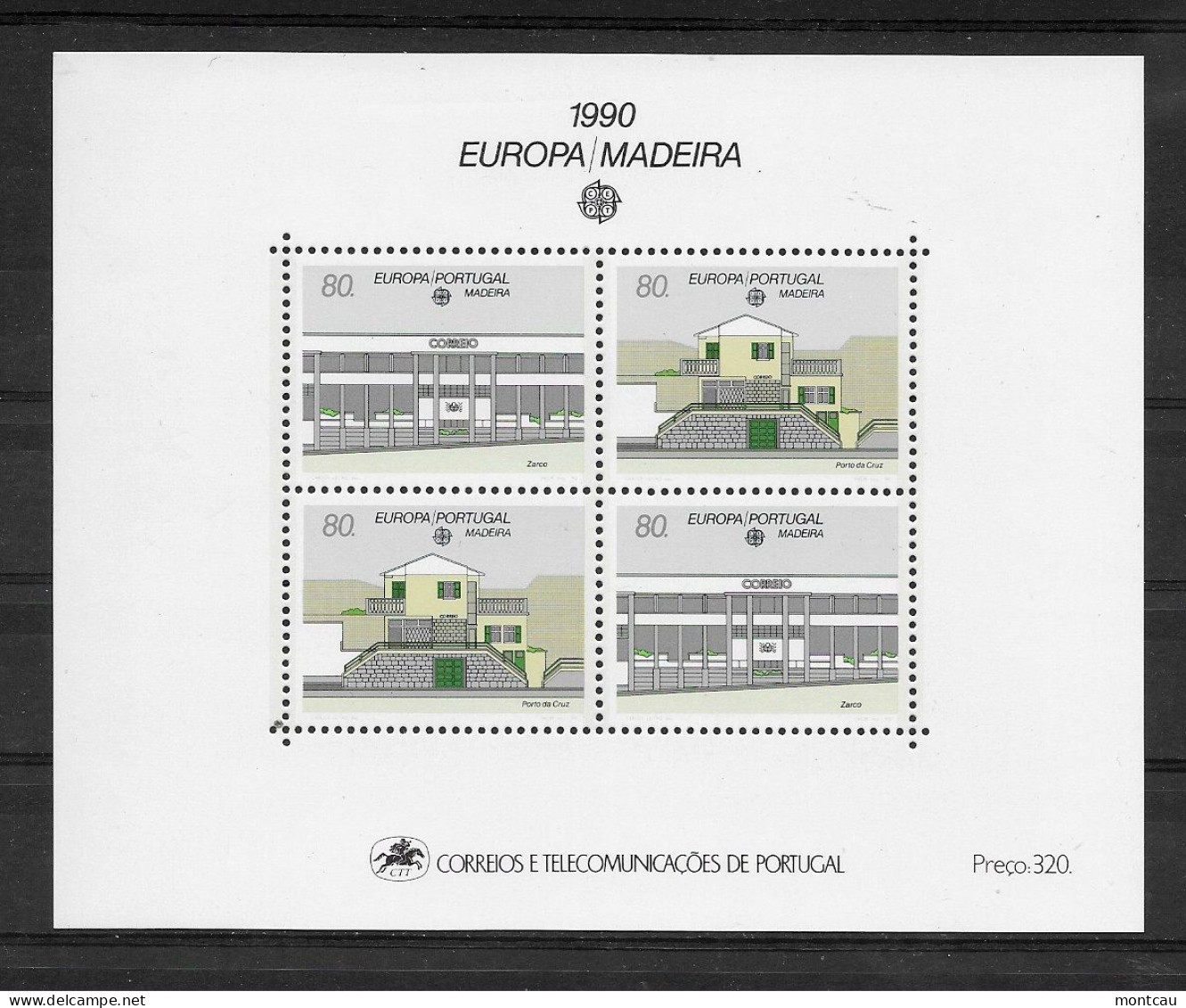 Madeira 1990.  Europa Mi 134-35  (**) - 1990