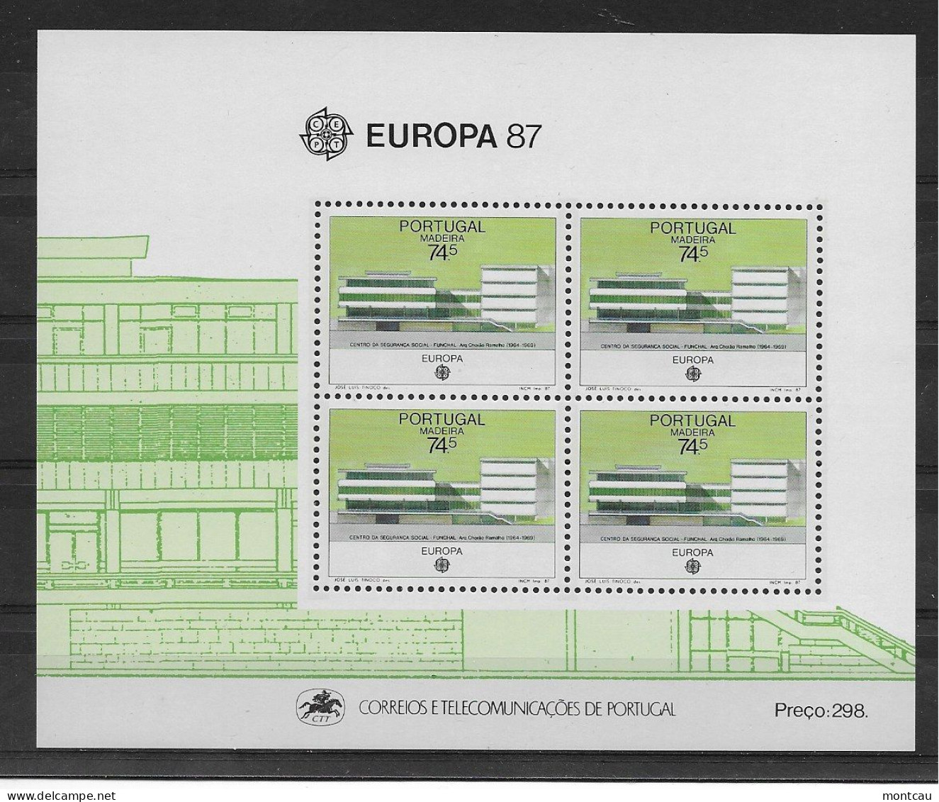 Madeira 1987.  Europa Mi 115  (**) - 1987