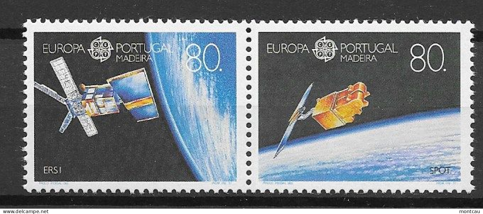 Madeira 1991.  Europa Mi 148-49  (**) - 1991