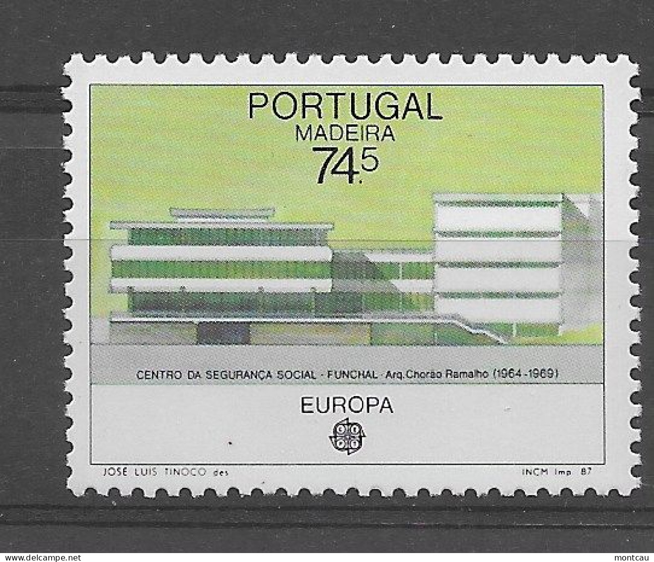 Madeira 1987.  Europa Mi 115  (**) - 1987