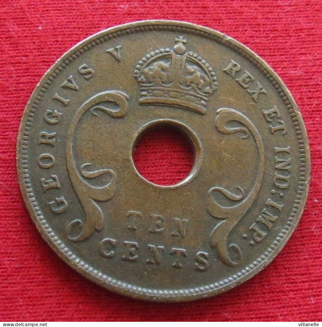 East Africa 10 Cents 1925  Africa Oriental Afrique Afrika  W ºº - Andere - Afrika