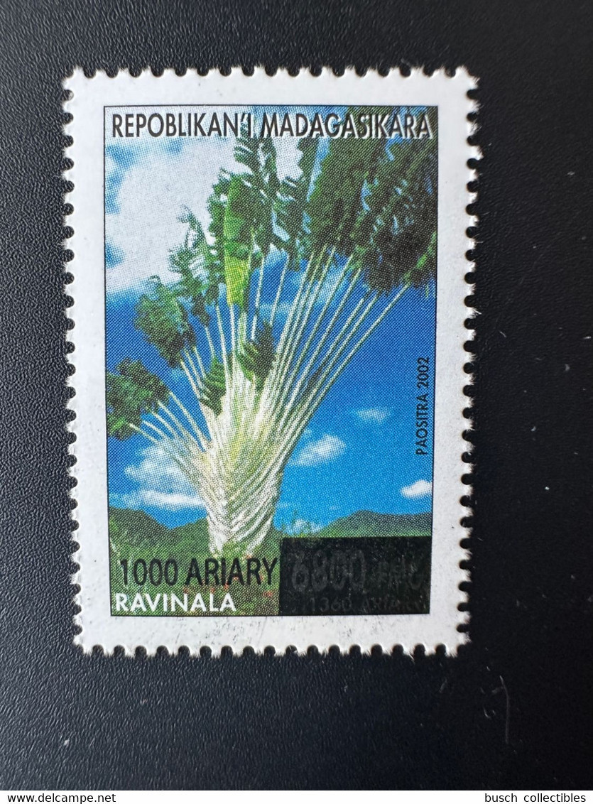 Madagascar Madagaskar 2021 / 2022 Mi. 2725 Ravinala Arbre Tree Baum Flore Flora Overprinted Surchargé Aufdruck Overprint - Madagascar (1960-...)