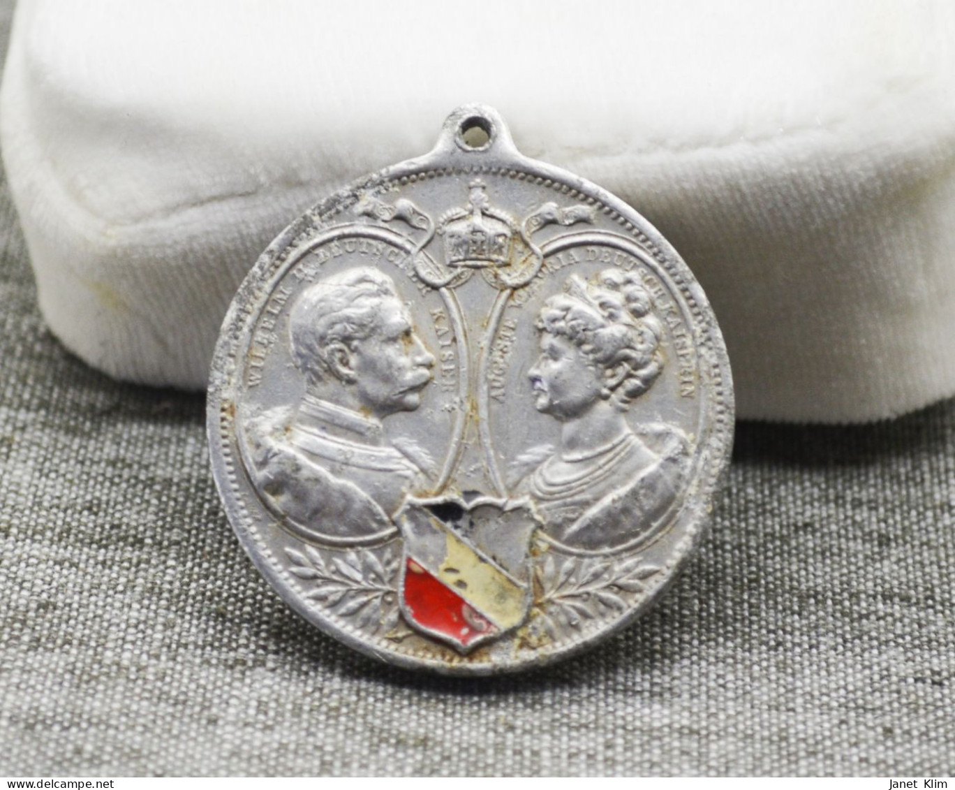 Gruss Von Der  KAISERPARADE Und MANÖVER SEPT. 1910 Memory Medal. Very Rare Instance - Deutsches Reich