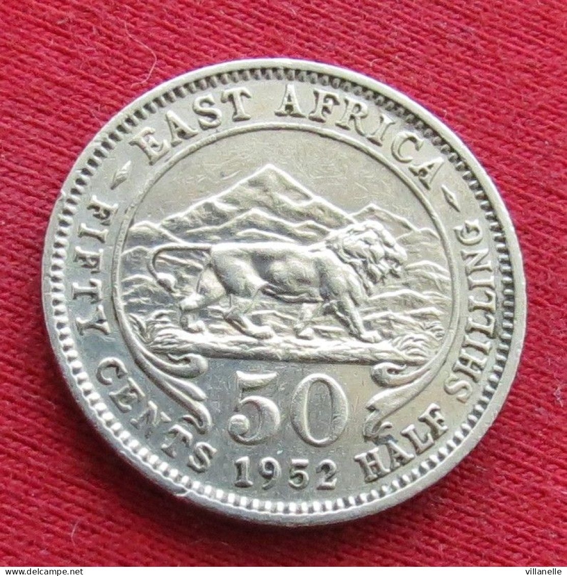 East Africa 50 Cents 1952  Africa Oriental Afrique Afrika #0 W ºº - Other - Africa