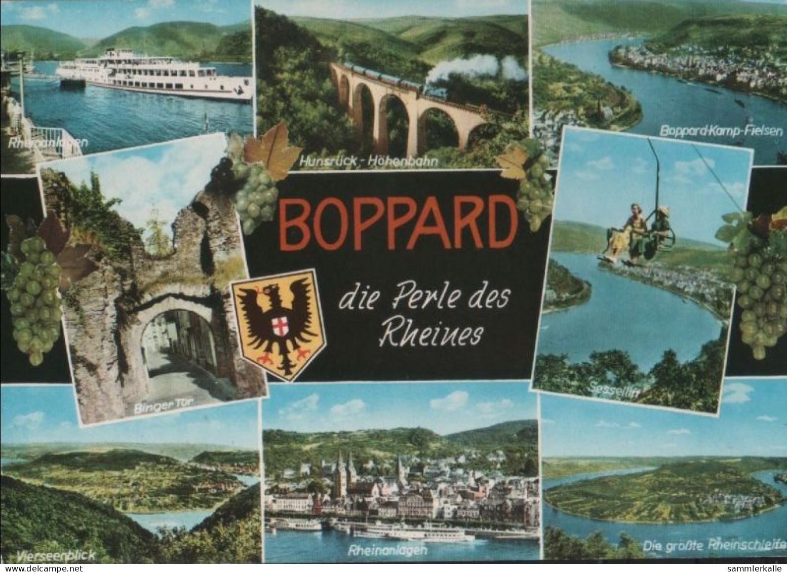 49147 - Boppard - U.a. Hunsrück-Höhenbahn - 1971 - Boppard
