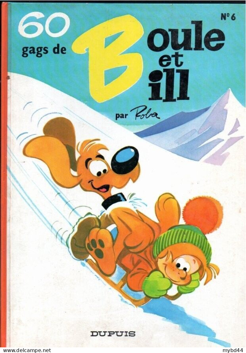 Lot De 9 Bd Ancienne BOULE ET BILL Ancienne 1 3 5 6 14 8 28 17 Petits Défauts - Bibliotheque De La Jeunesse