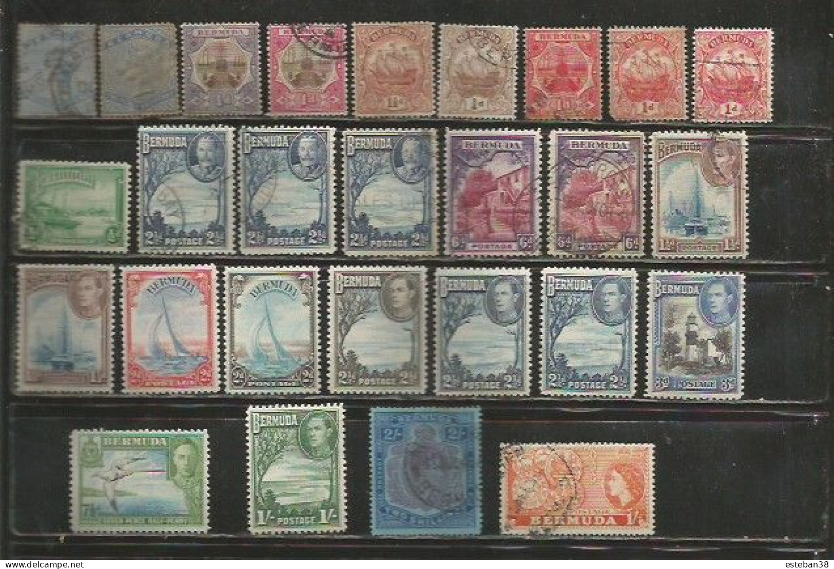 Bermuda Timbres Diverses - Bermudes