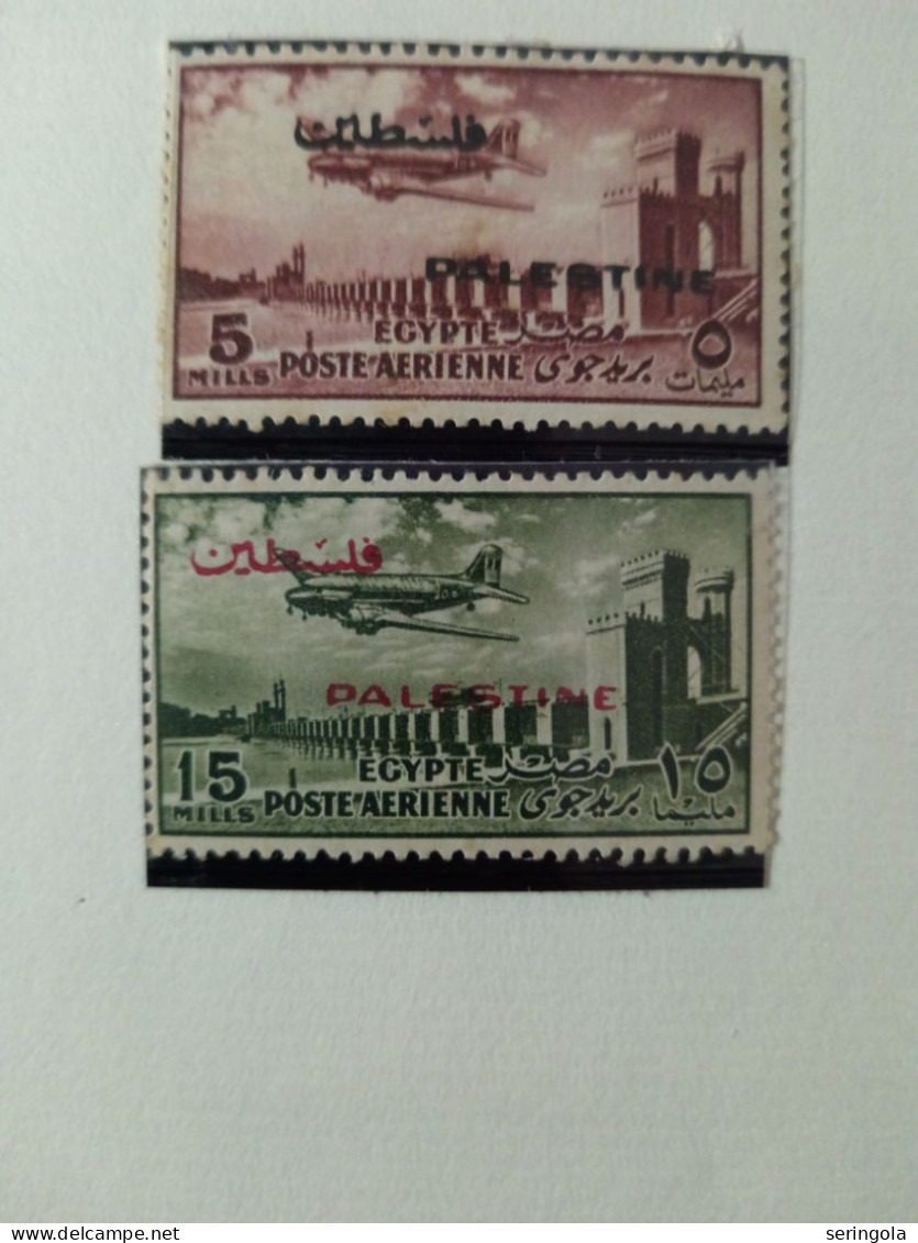 1955 Sc #90-91 ** New - Palestine