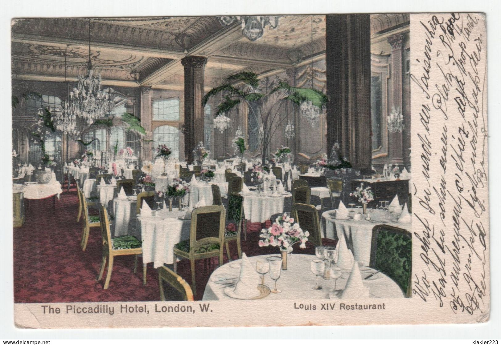The Piccadilly Hotel, London, W. Louis XIV Restaurant - Piccadilly Circus