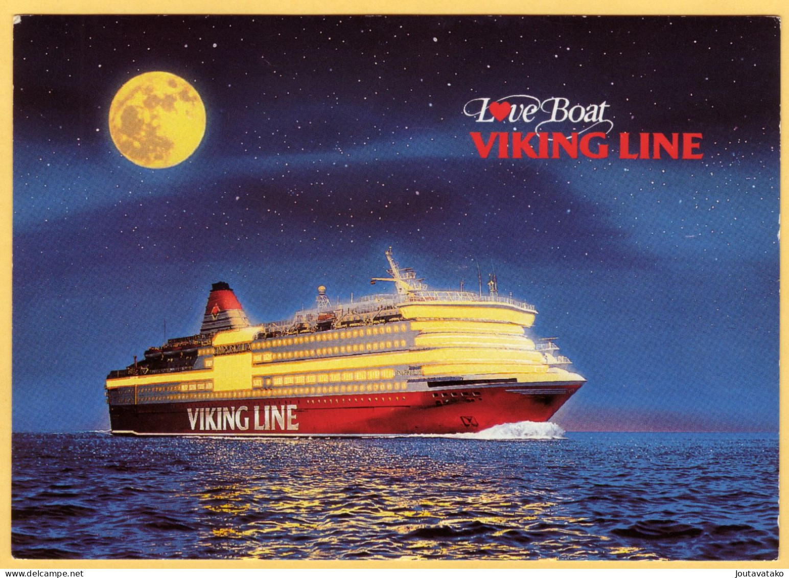 Love Boat - Viking Line Ferry, Ship At Night - Ferries