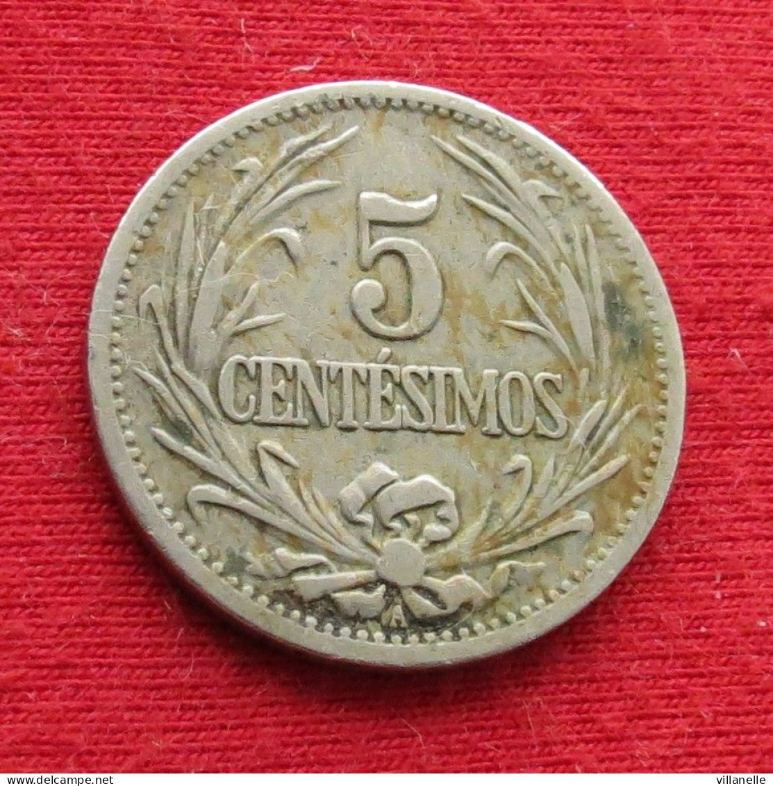 Uruguay 5 Centesimos 1901  Uruguai W ºº - Uruguay