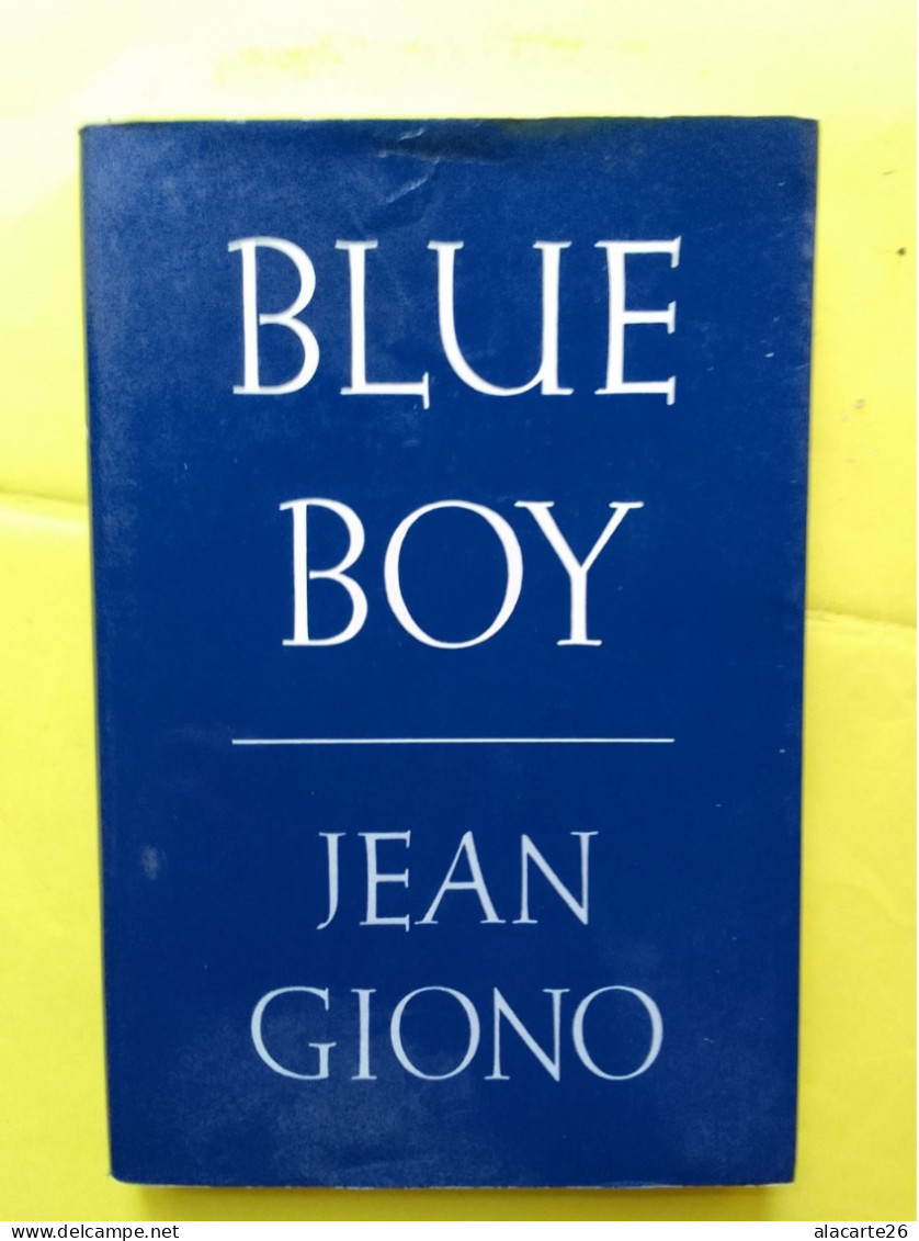 BLUE BOY / JEAN GIONO - Otros & Sin Clasificación