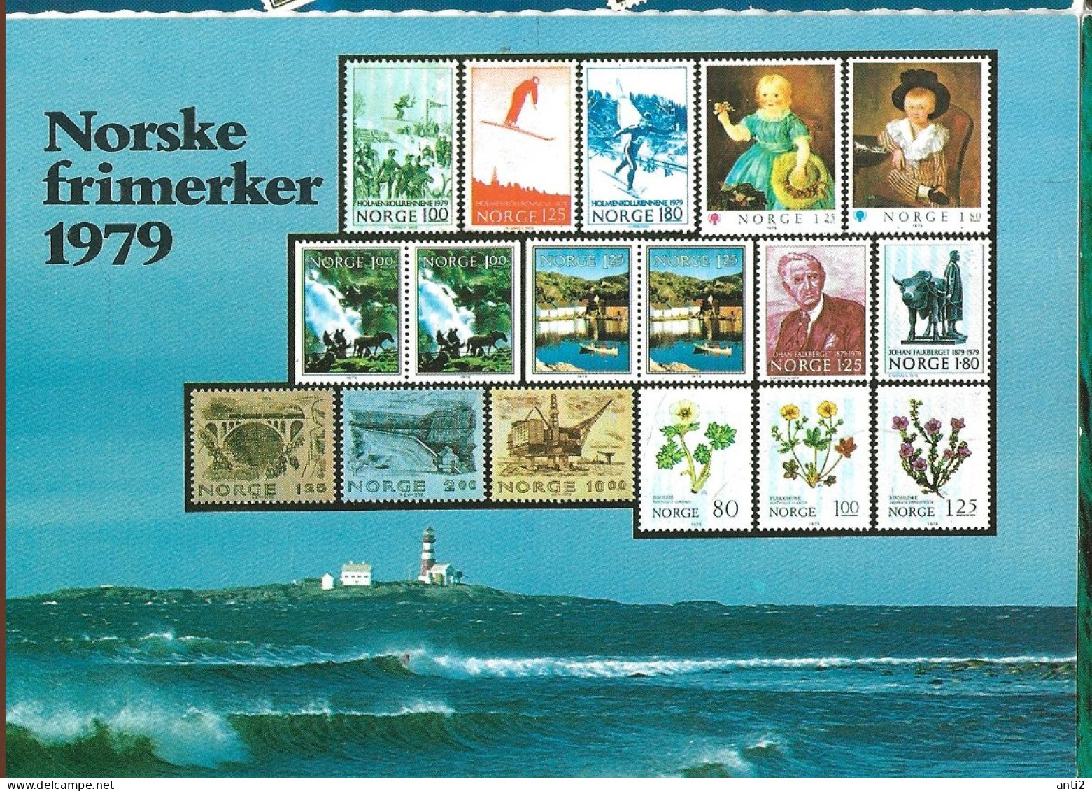 Norway 1979 Card With Imprinted Stamps Issued 1979    Unused - Briefe U. Dokumente