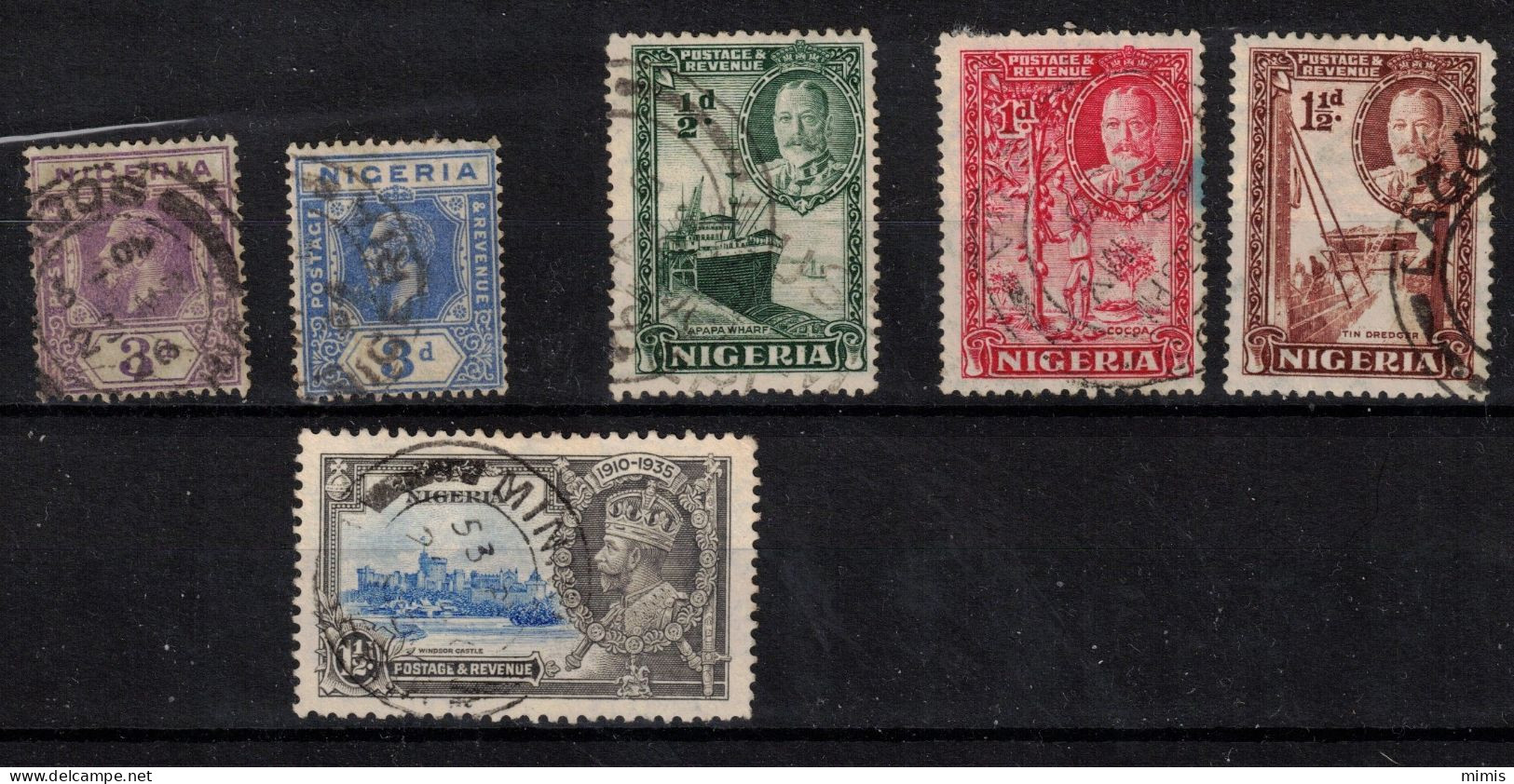 NIGERIA                Divers Timbres Oblitérés - Nigeria (...-1960)