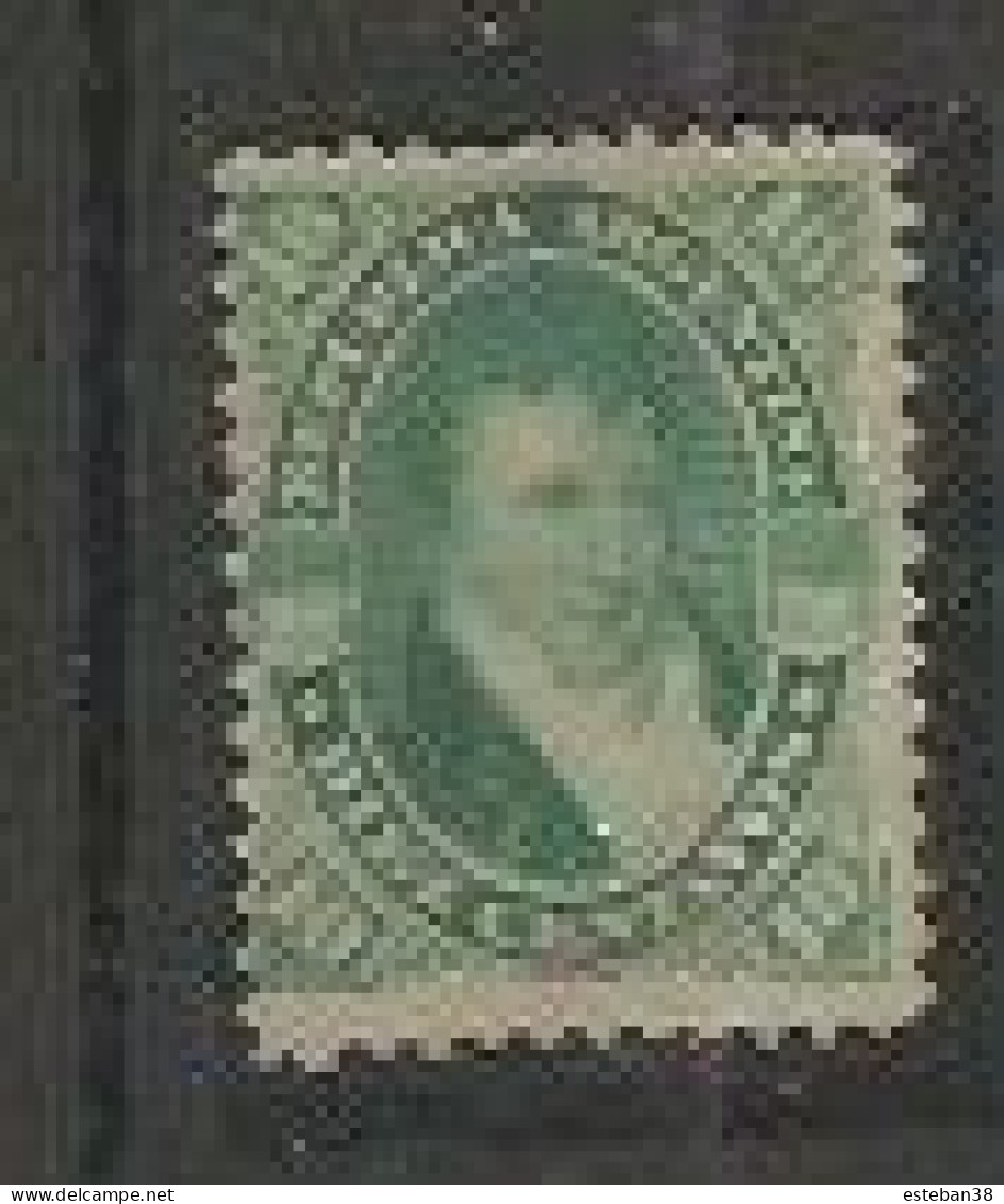 Belgrano 10c Verde - Unused Stamps