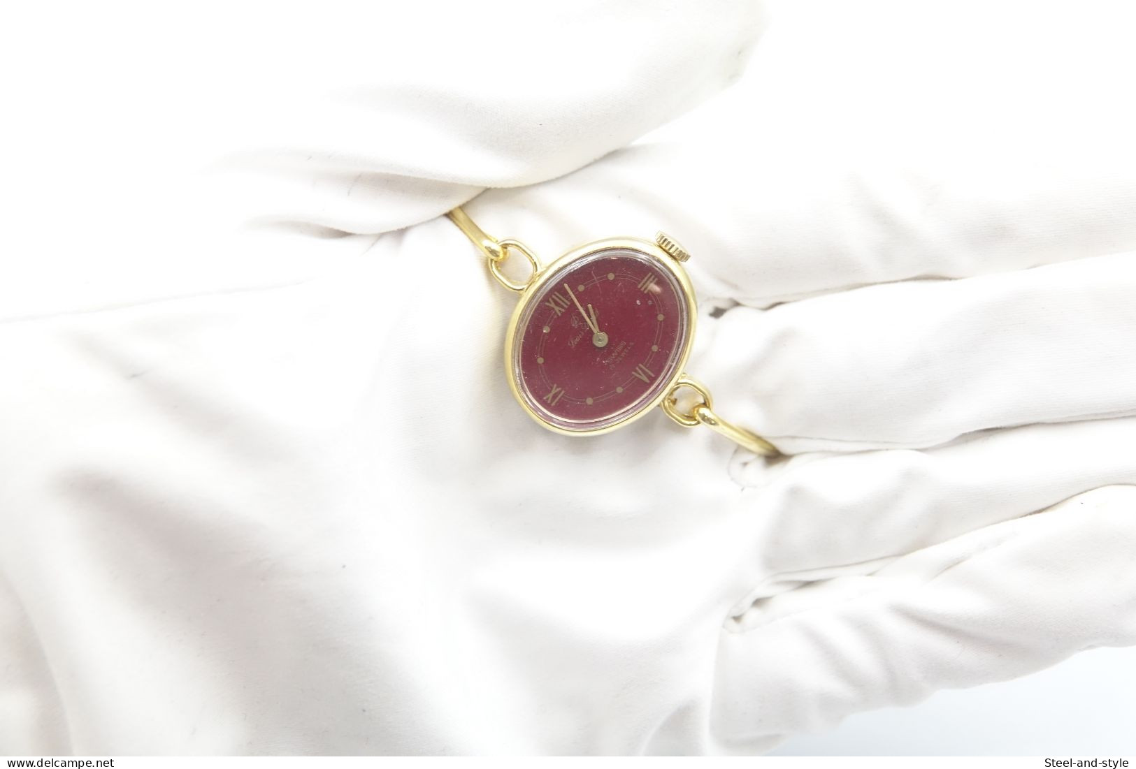 Watches : LOUIS DAVID SWISS HAND WIND COCKTAIL - Original  - Running - Excelent Condition - Relojes Modernos