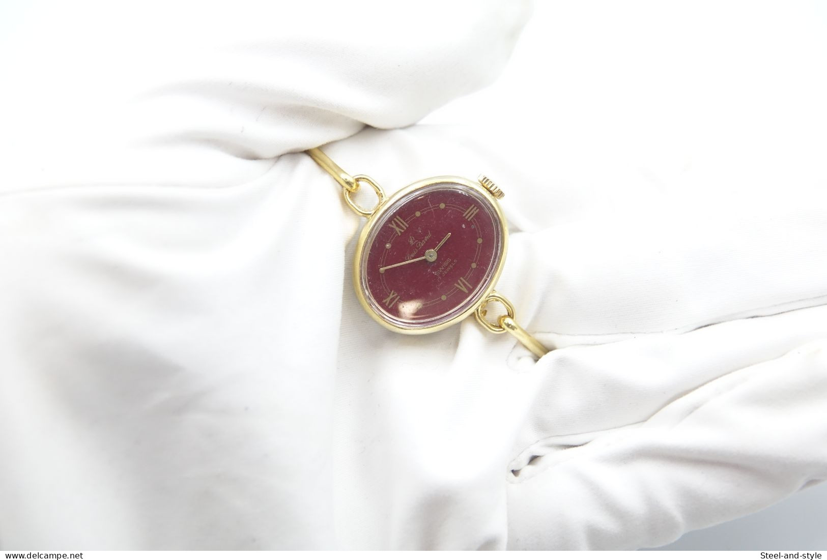 Watches : LOUIS DAVID SWISS HAND WIND COCKTAIL - Original  - Running - Excelent Condition - Horloge: Modern
