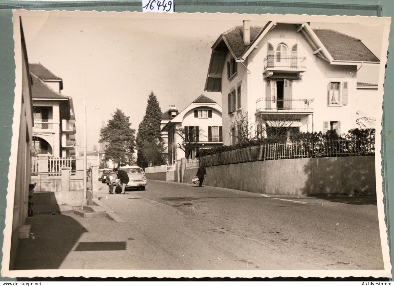 Saint-Sulpice - Une Rue - Années 1950 (16'449) - Saint-Sulpice