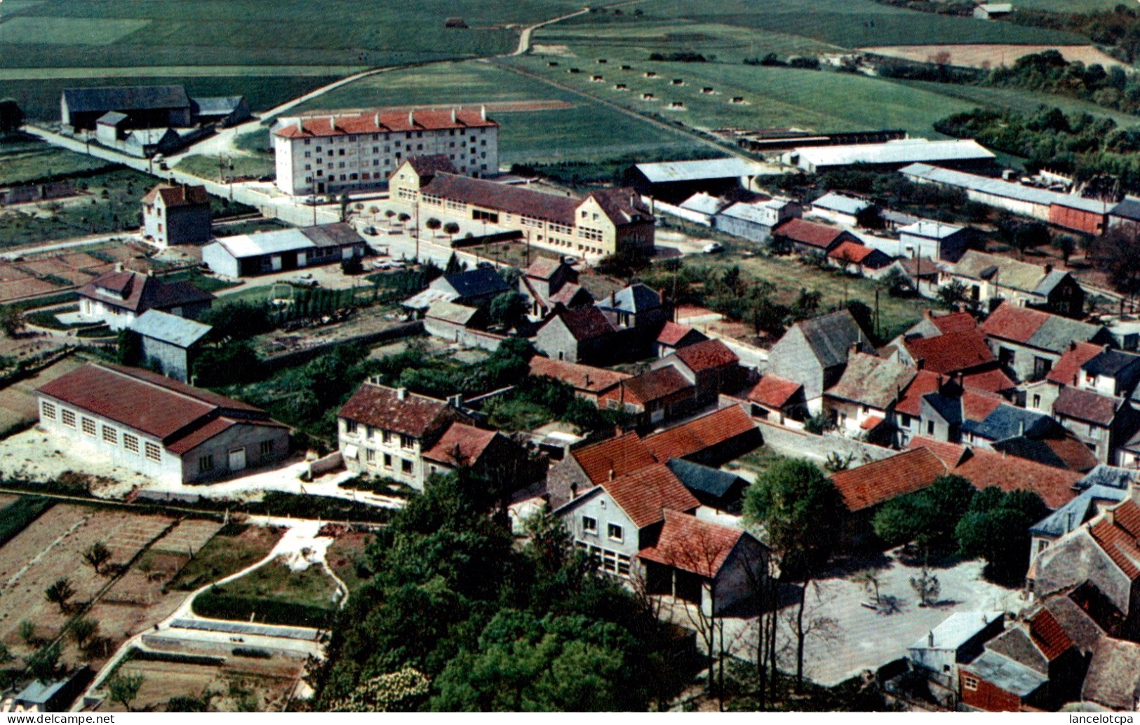 91 - MEREVILLE / VUE GENERALE AERIENNE - Mereville