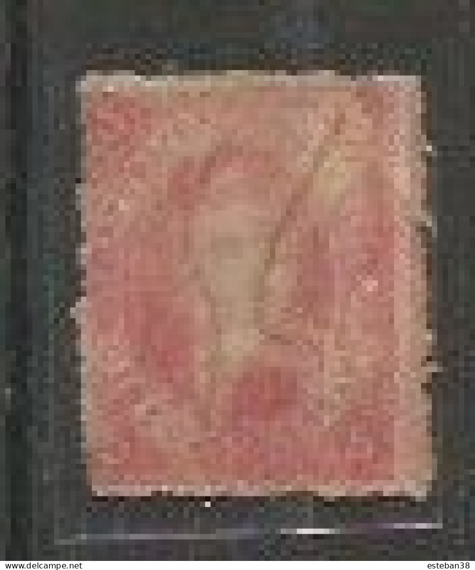 Rivadavia 5c Carmin Oscuro 5ta Tirada - Used Stamps