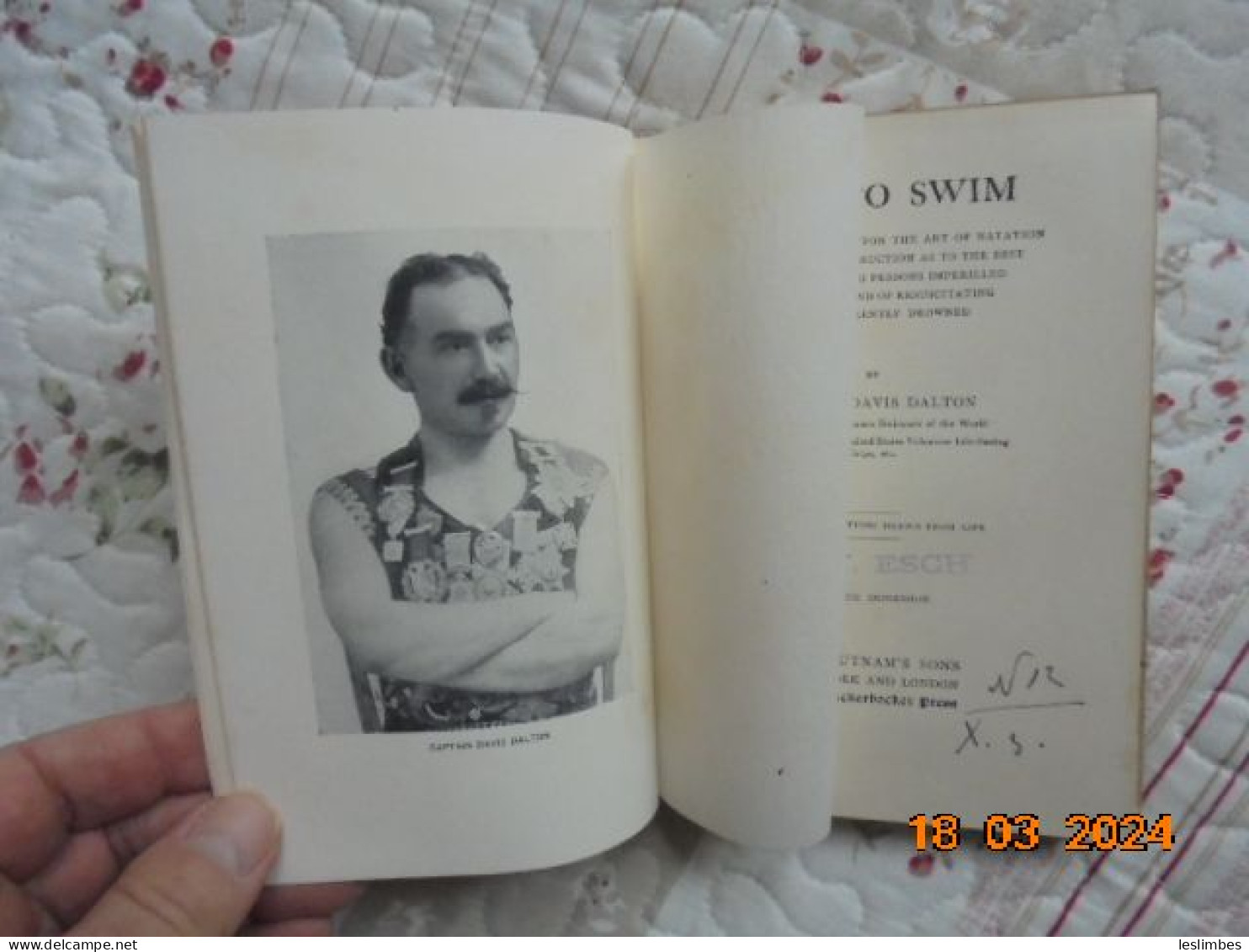 How To Swim : A Practical Treatise Upon The Art Of Natation Together With Instruction As To The Best Methods Of Saving.. - 1850-1899