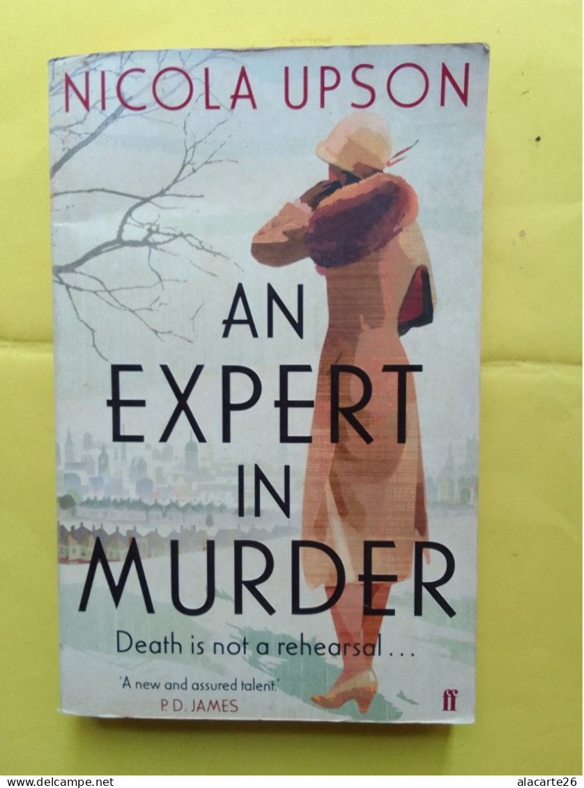 AN EXPERT IN MURDER / NICOLA UPSON - Other & Unclassified