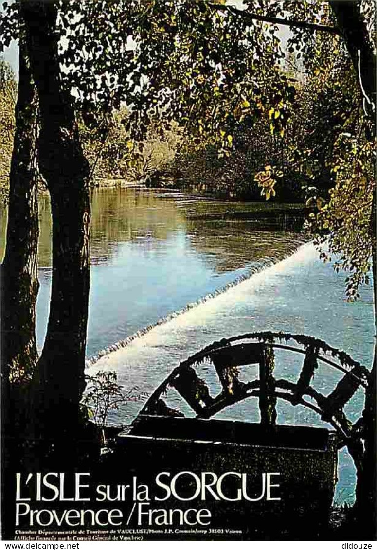 84 - Isle Sur La Sorgue - Roue à Aubes - CPM - Voir Scans Recto-Verso - L'Isle Sur Sorgue