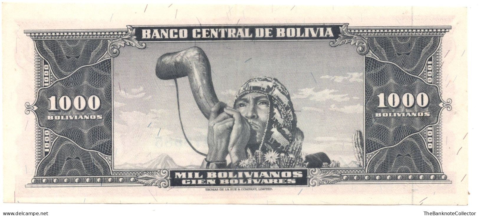 Bolivia 1000 Bolivanos 1945 P-149 UNC - Bolivia