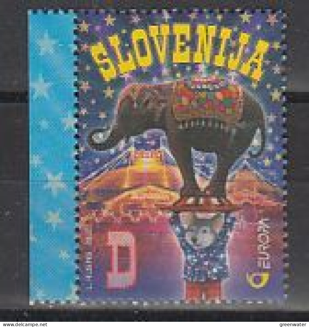 Europa Cept 2002 Slovenia 1v (+margin) ** Mnh (59190A) - 2002