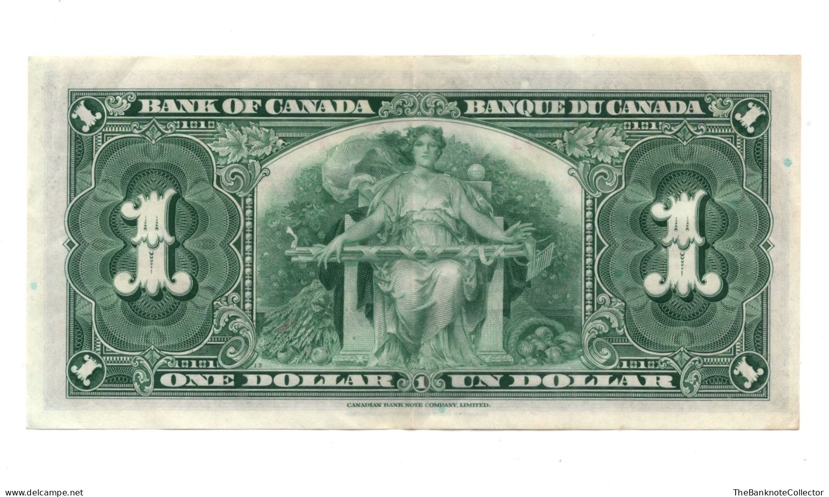 Canada 1 Dollar  1937  KGVI P-58 Gordon Towers Sign  Crisp VF - Canada