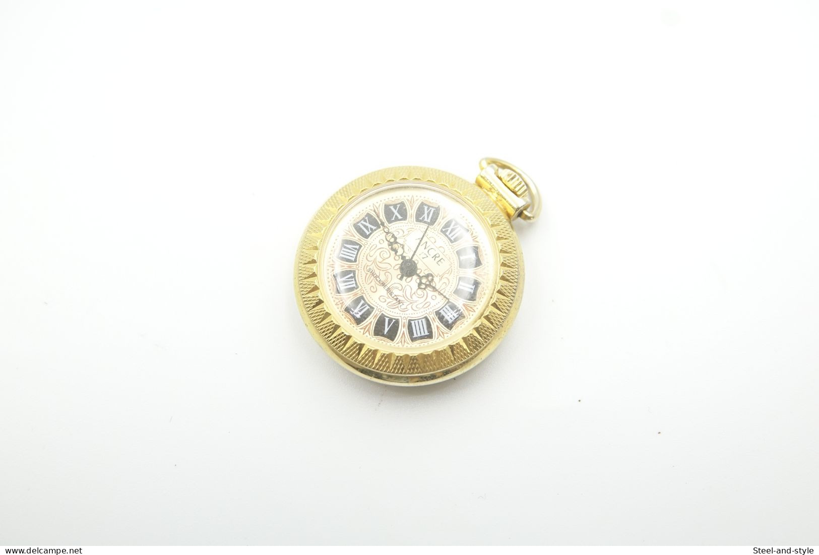 Watches : POCKET WATCH LADIES WATCH ANCRE 1970's - Original - Running - Taschenuhren