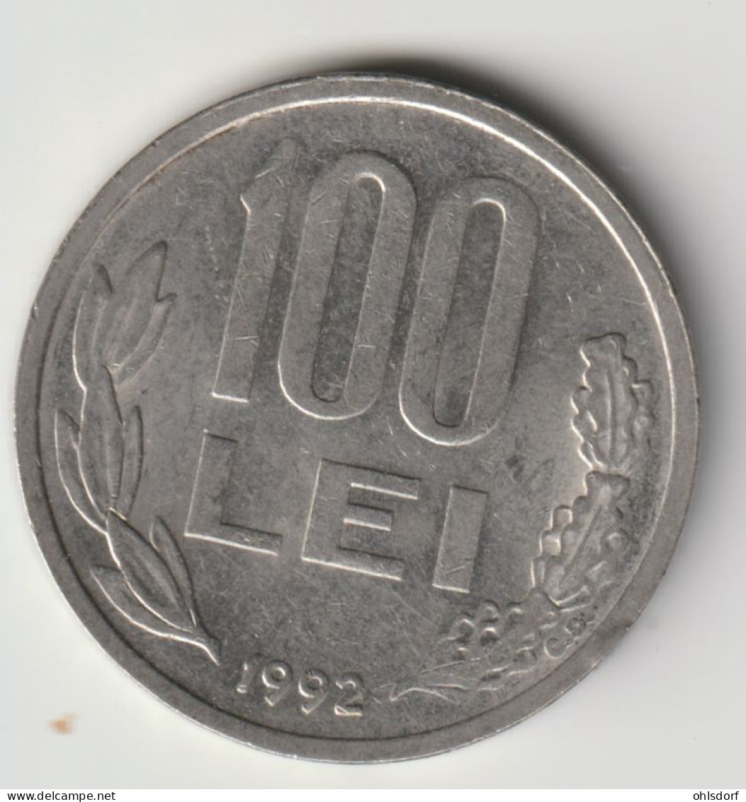 ROMANIA 1992: 100 Lei, KM 111 - Romania