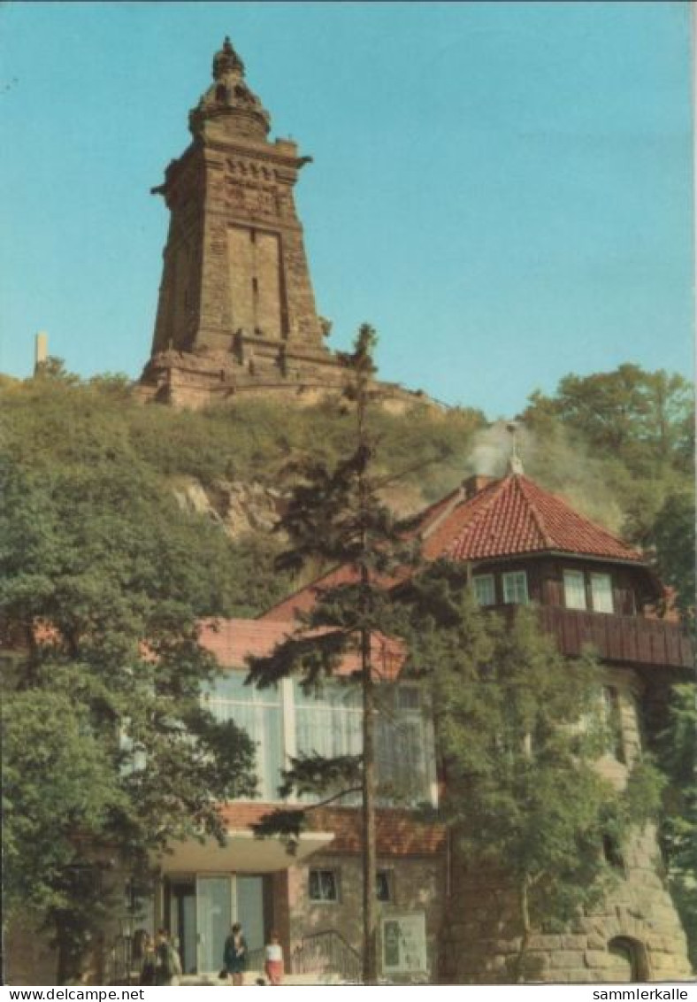 42471 - Kyffhäuser - Denkmal Mit HOG Burghof - Ca. 1970 - Kyffhäuser