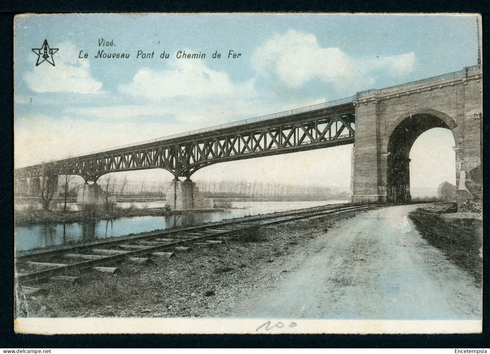 CPA - Carte Postale - Belgique - Visé - Le Nouveau Pont Du Chemin De Fer (CP24559) - Visé