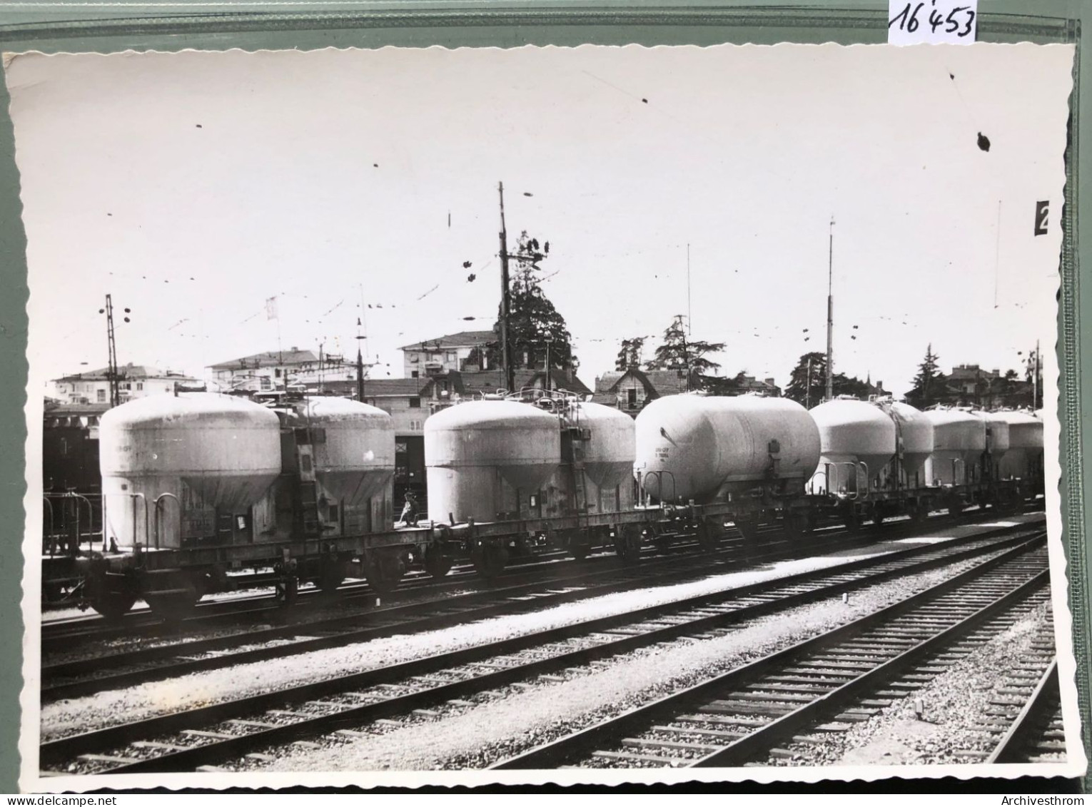 Renens - Voies Avec Train De Trémies Et Citernes - Années 1950 (16'453) - Renens