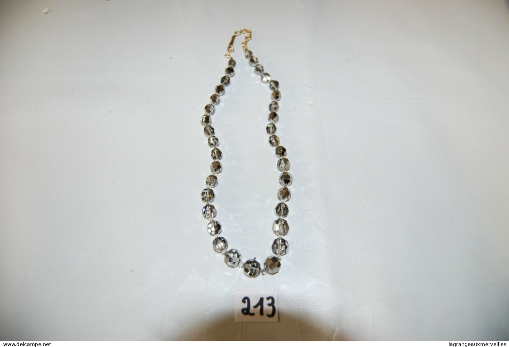 C213 Bijou - Collier De Perles à Facettes - Colliers/Chaînes