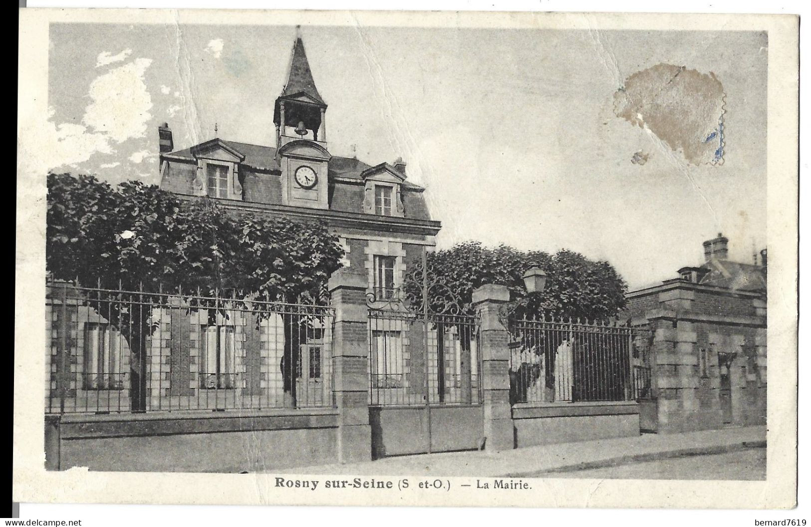 78 Rosny Sur Seine - La Mairie - Rosny Sur Seine