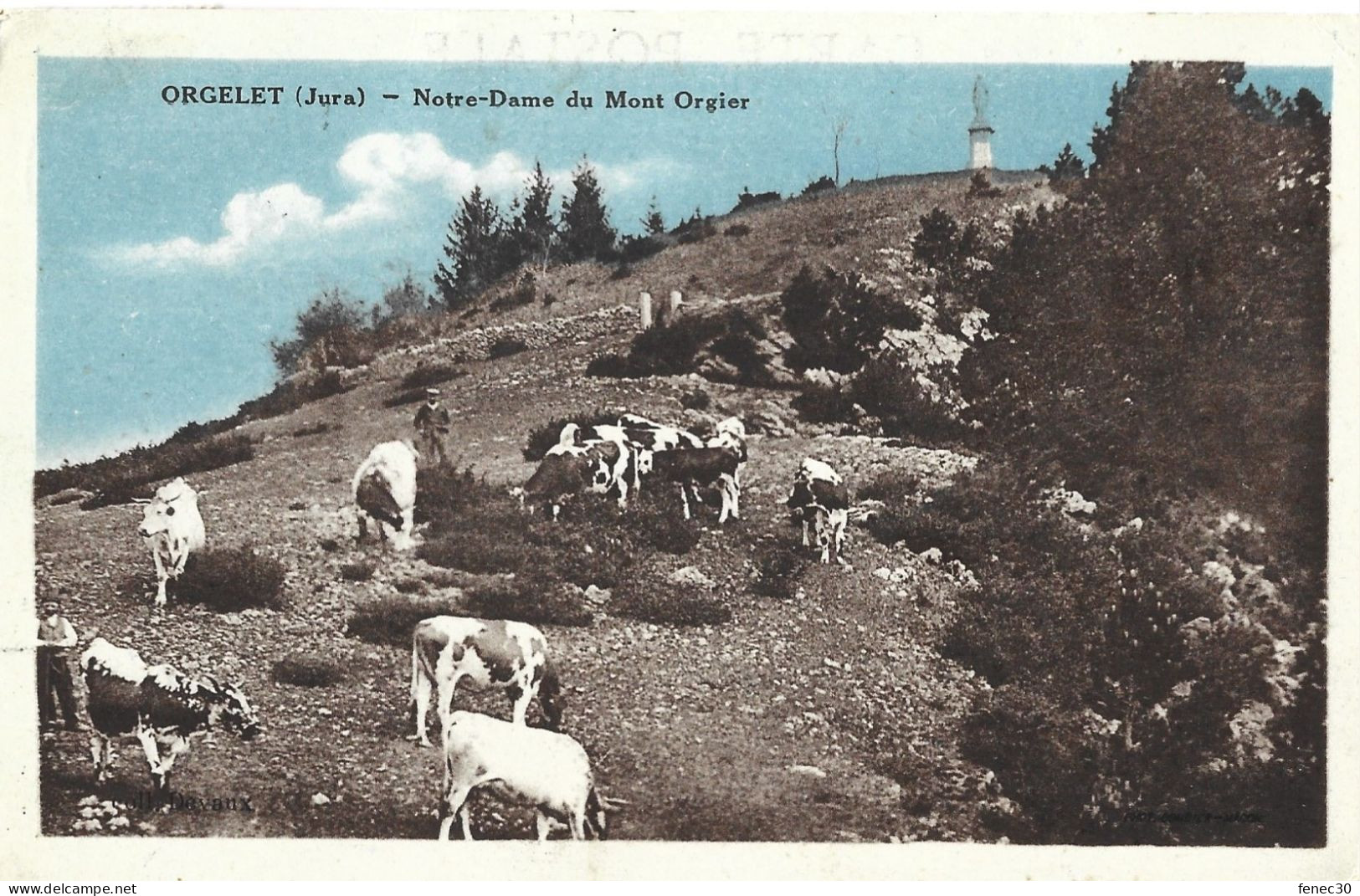 39 Orgelet Jura Notre Dame Du Mont Orgier - Orgelet