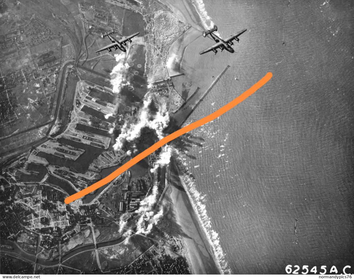 Bombardement Dunkerque 1943 - 1939-45