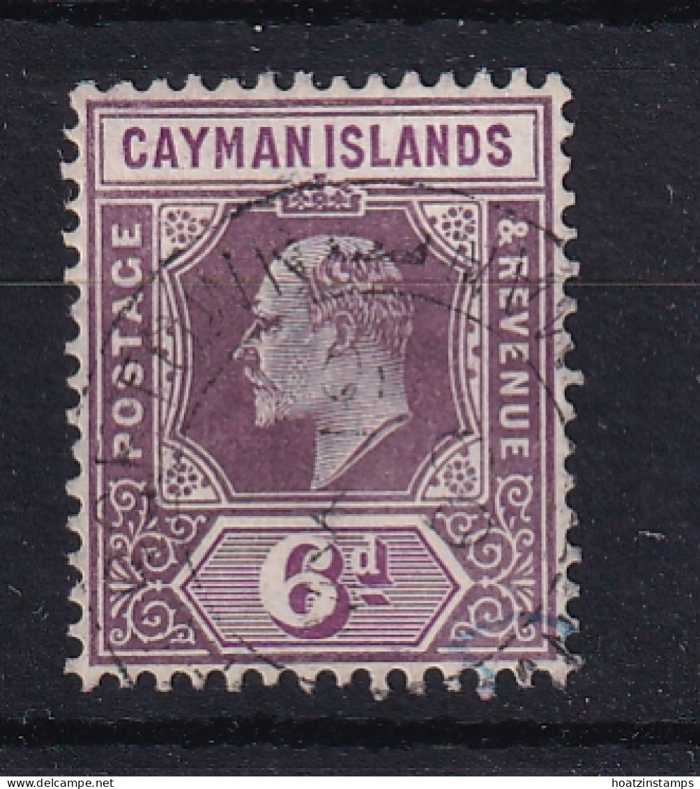 Cayman Islands: 1907/09   Edward   SG30   6d   Dull Purple & Violet Purple   Used - Cayman Islands