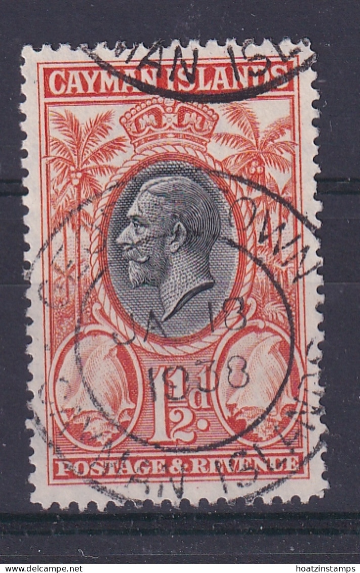 Cayman Islands: 1935   KGV - Pictorial   SG99   1½d     Used - Cayman Islands