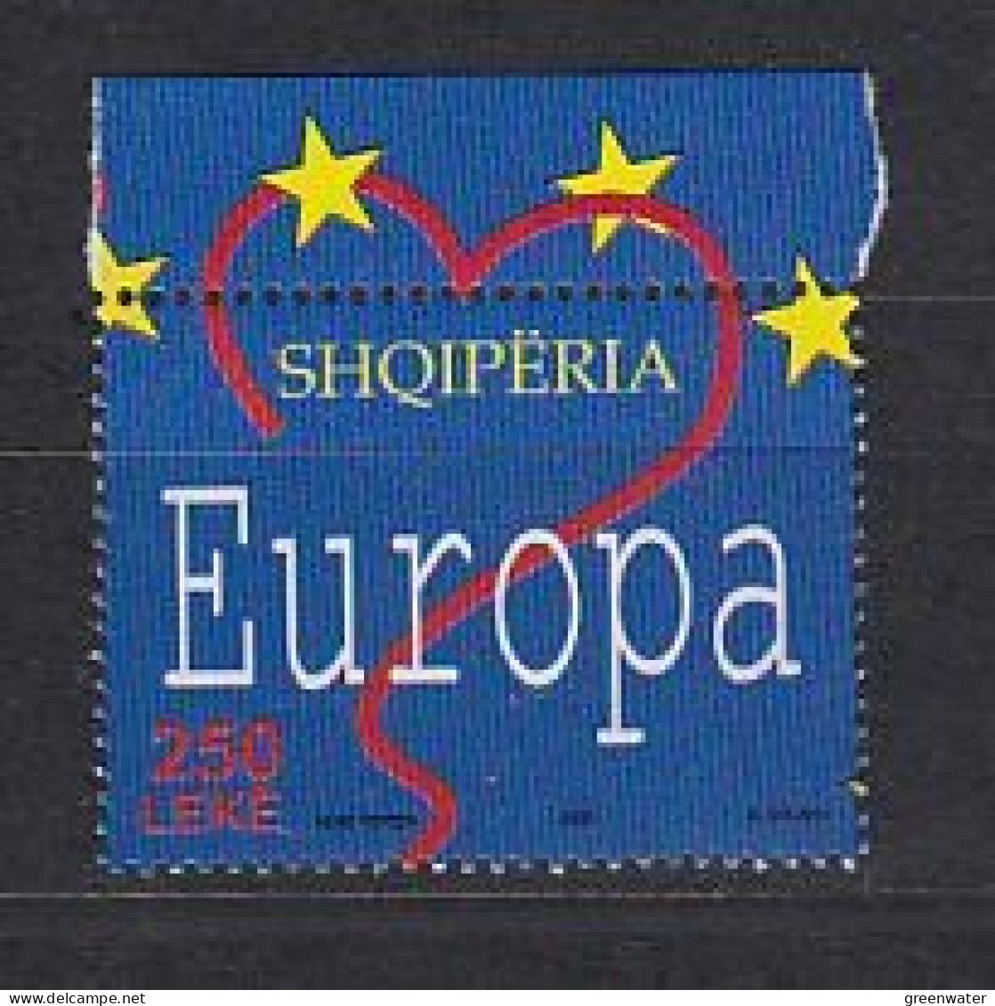 Europa Cept 2008 Albania 1v From M/s ** Mnh (59198) - 2008