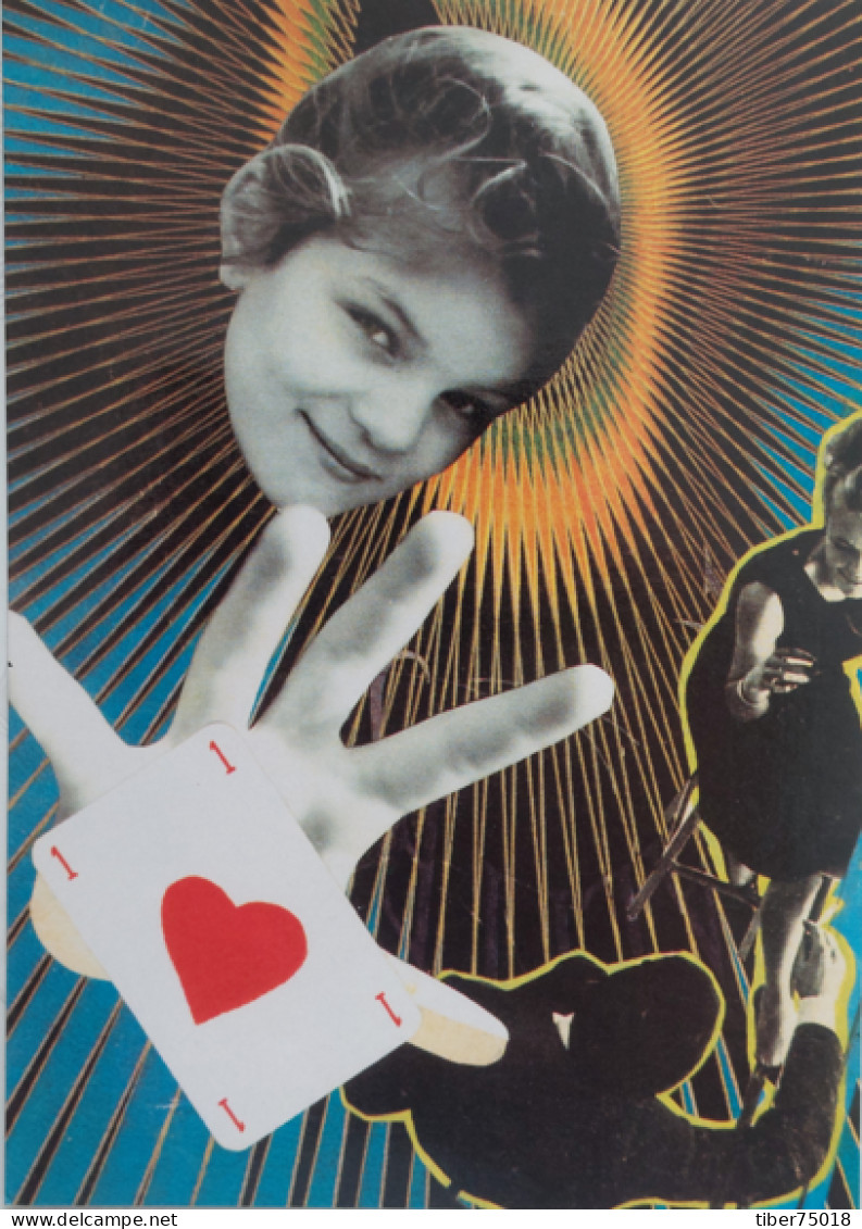 Carte Postale - "The Ace Of  Love" By Lise Weisgerber (As De Coeur - Carte à Jouer) - Playing Cards