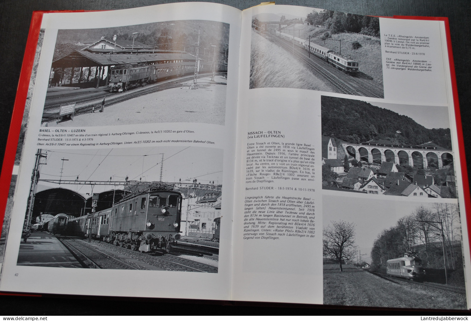 Trains CFF SBB Züge Chemin De Fer Suisse Editions Du CABRI 1988 Ouvrage Bilingue Français Allemand Locomotives Gares  - Bahnwesen & Tramways