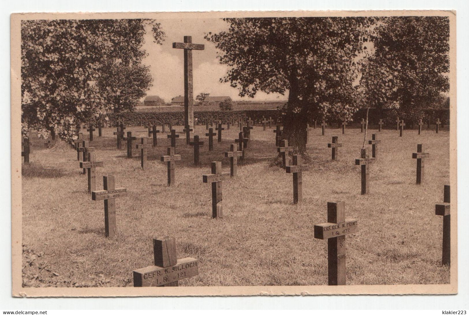 Gheluwe (village). Cimetiere Militaire Allemand - Wervik