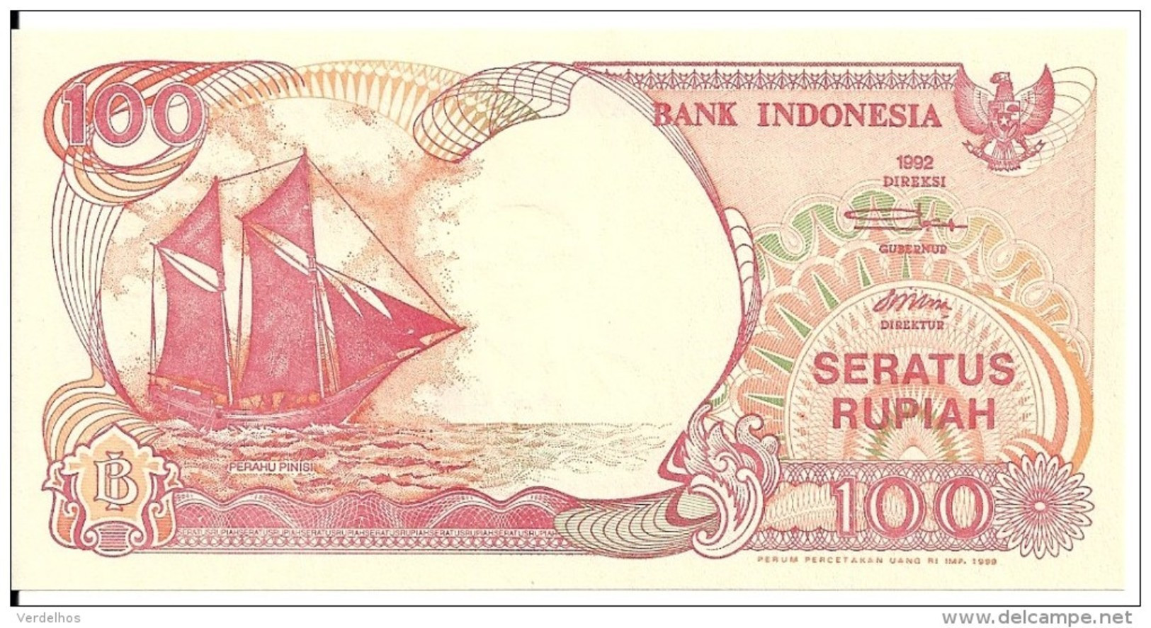 INDONESIE 100 RUPIAH 1992/1999 UNC P 127 G - Indonésie