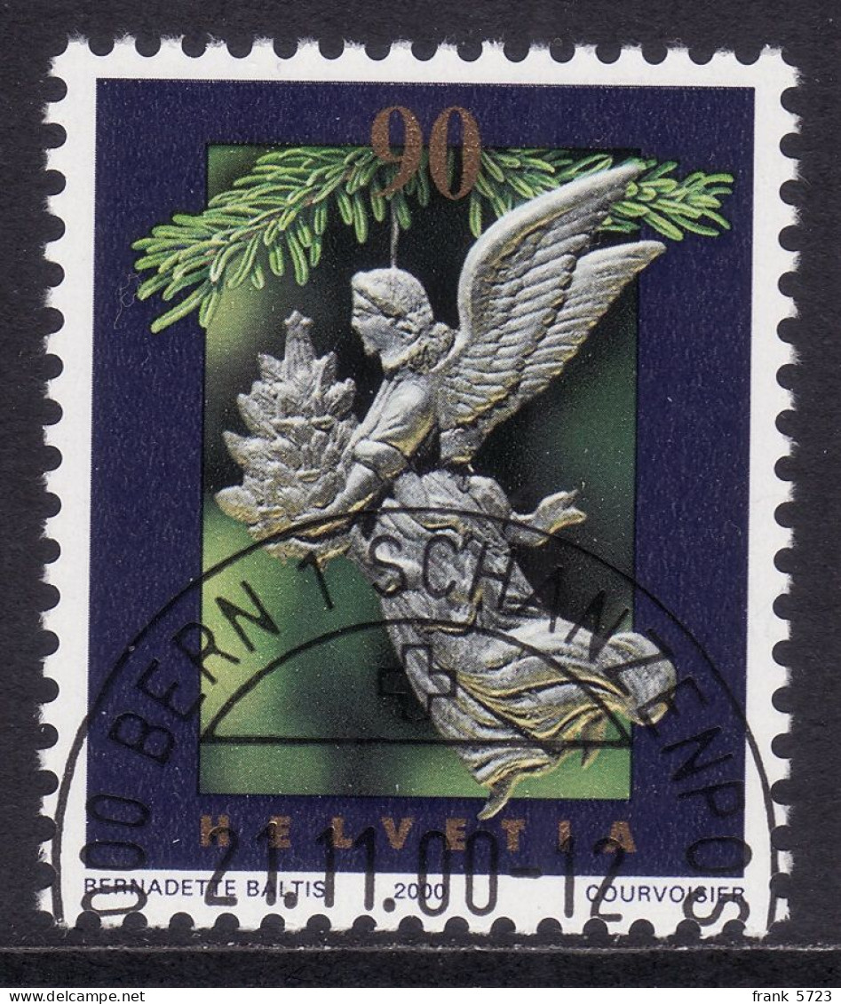 Schweiz: SBK-Nr. 1014 (Weihnacht: Christbaumschmuck 2000) ET-gestempelt - Used Stamps